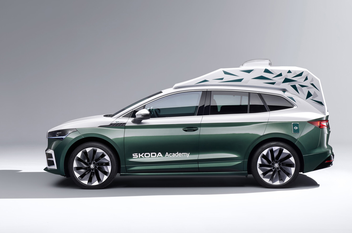 Skoda Rodiaq one-off concept front quarter 